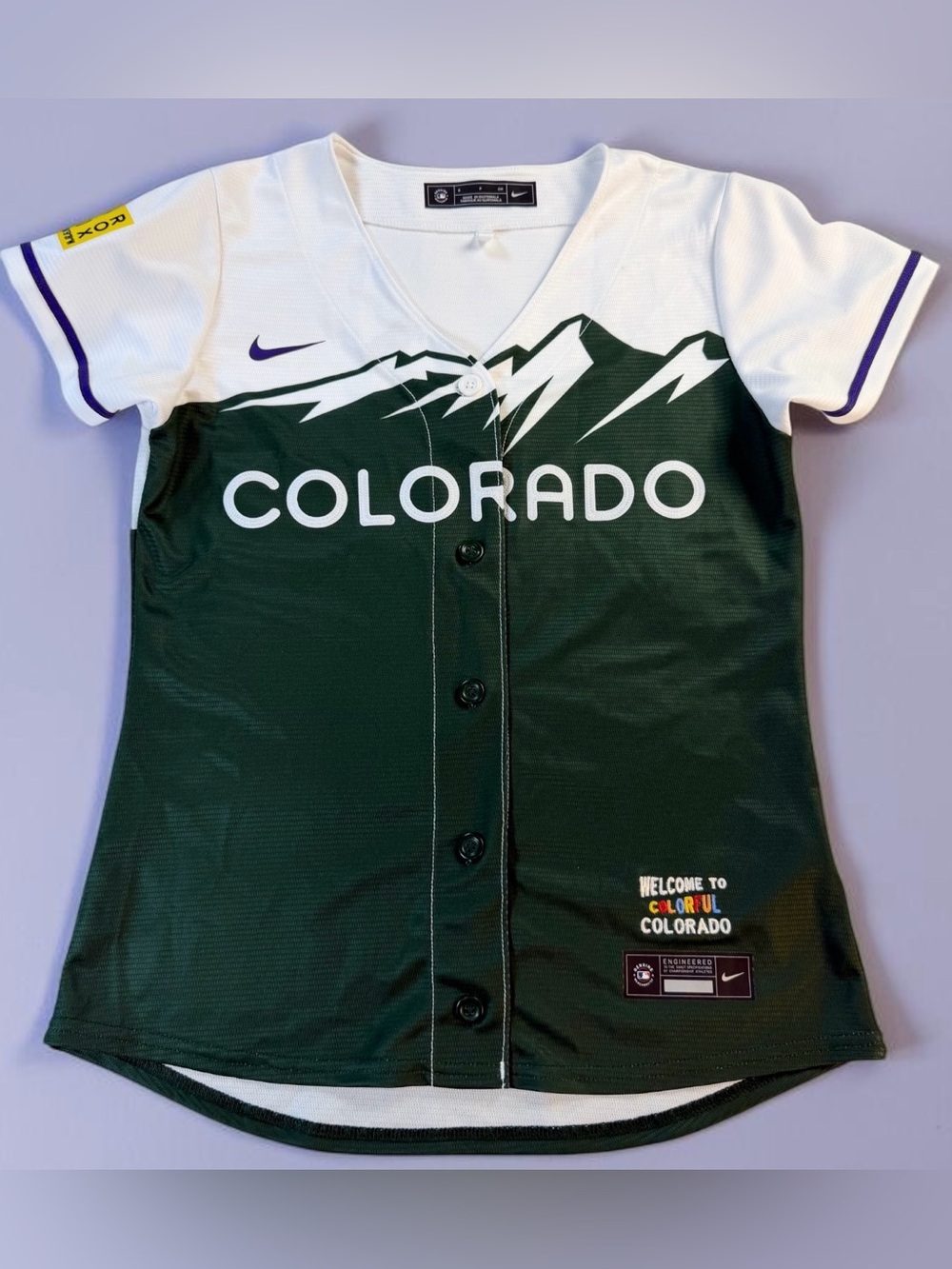 Nike Colorado Rockies City Connect Authentic MLB Jersey Size Small